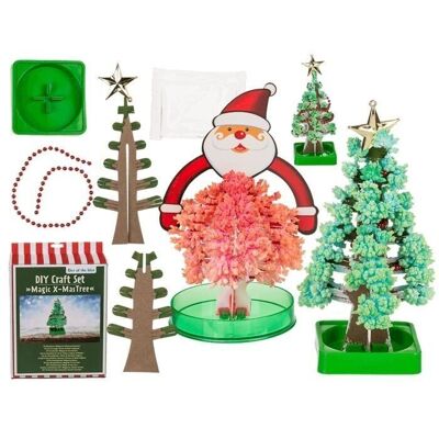 Kit de manualidades, árbol de Navidad mágico y