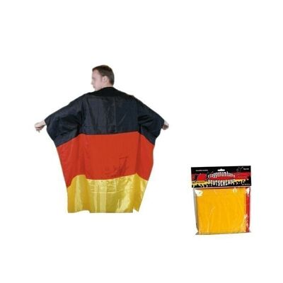 Mantella da ventaglio, bandiera tedesca, circa 90 x 150 cm