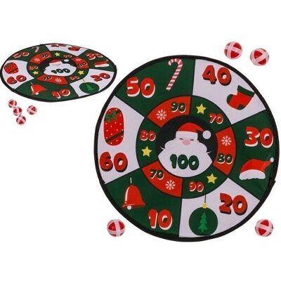 Felt dartboard, Christmas, D.: 35cm,