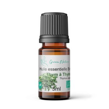 Huile Essentielle Bio Thym à Thymol 5ml