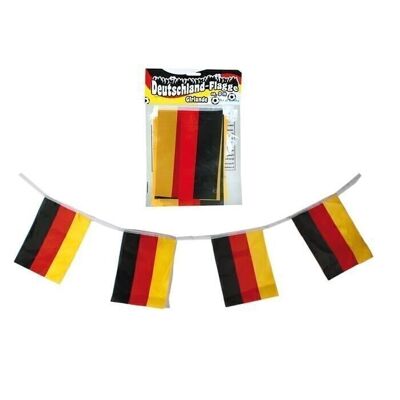 Guirlande, drapeau allemand, L : environ 3 m,
