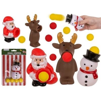Xmas poppers, 12 x 8cm, 3 assorted