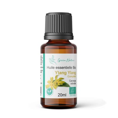 Aceite Esencial Orgánico Ylang Ylang Completo 20ml