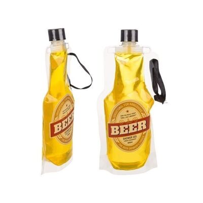 Shower gel, beer, approx. 300 ml in a PET bag