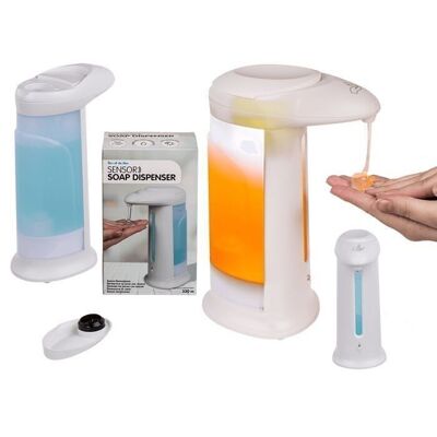Sensor soap dispenser, for approx. 330 ml soap,