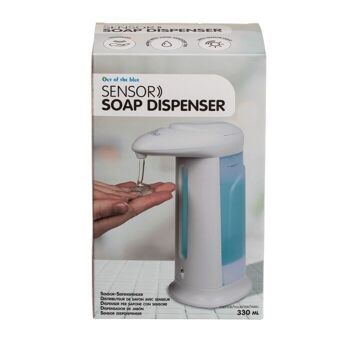 Distributeur de savon à capteur, pour environ 330 ml de savon, 2