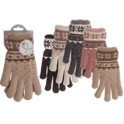 Cuddly gloves, Snowfall,
