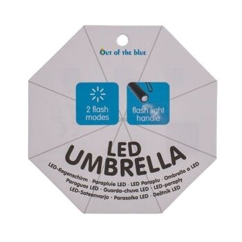 Parasol LED, D: 85 cm, 2
