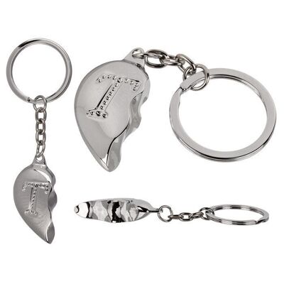 Metal keychain, Broken Heart, 20th century