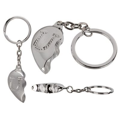 Metal keychain, Broken Heart, 21st century