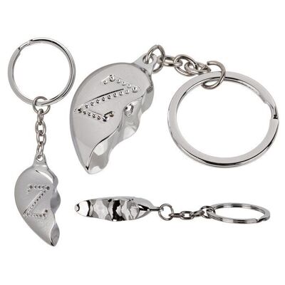 Metal keychain, Broken Heart, 26