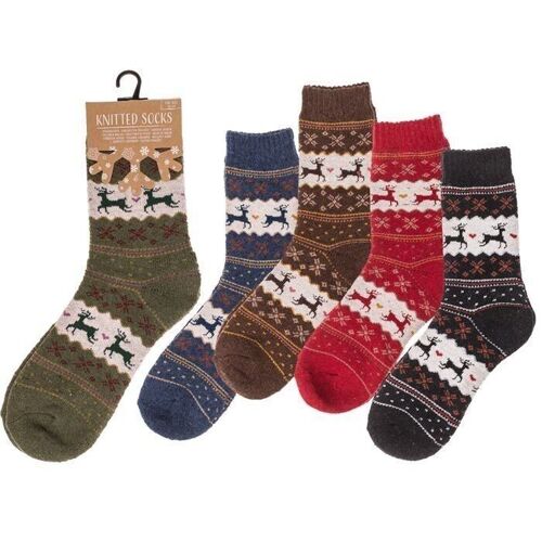 Wintersocken, Unisex, Rentier,