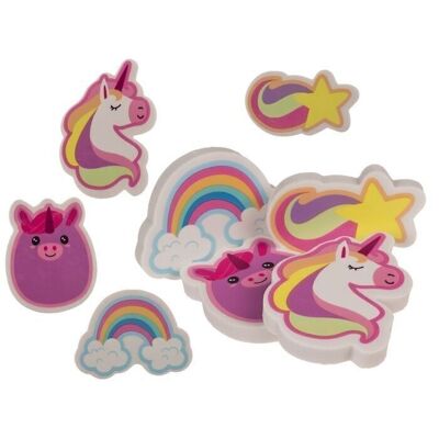 Eraser, unicorn, approx. Xcm,