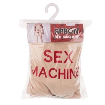 Tablier de pénis en peluche Sex Machine 4