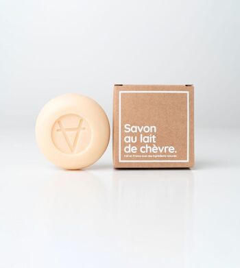 Le savon au lait de chèvre bio - Parfum rose - Tous types de peaux 2