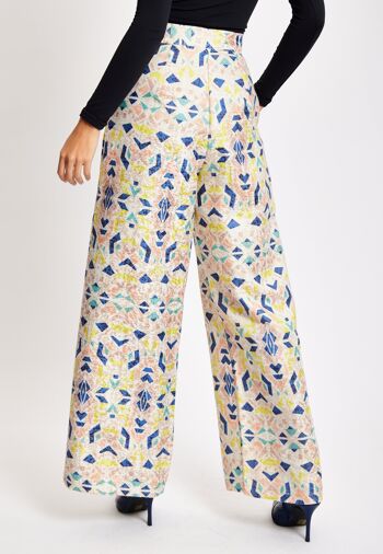 Liquorish - Pantalon large imprimé brillant 9