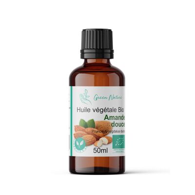 Organic vegetable oil of sweet almond 50ml