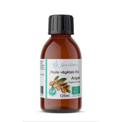 Organic Argan vegetable oil 125ml