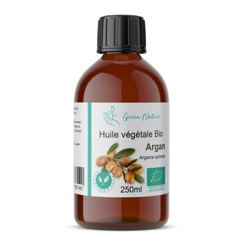 Huile végétale Bio d'Argan 250ml