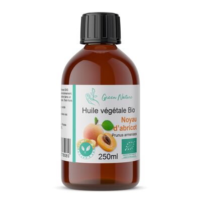 Aceite vegetal orgánico de semilla de albaricoque 250ml
