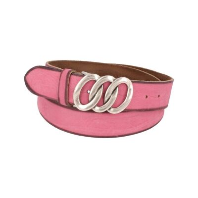 Ceinture Femme Cuir Apollo Jeans Rose