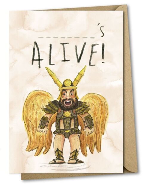 ______'s ALIVE! - Flash Gordon card x 6