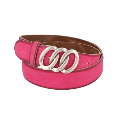 Ceinture Femme Cuir Apollo Jeans Rose