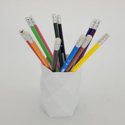 Eco-responsible 3D Pencil Pot - French Artisanal Manufacturing