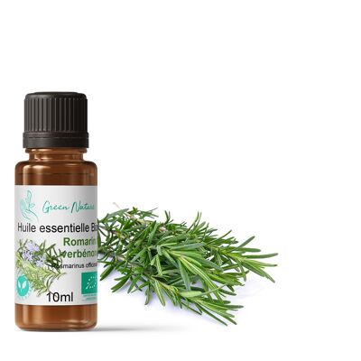 Organic Rosemary Essential Oil with Verbenone 10ml