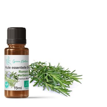 Huile Essentielle Bio de Romarin à Verbénone 10ml