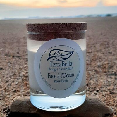 VEGETABLE SCENTED CANDLE - FACING THE OCEAN - DRIFTWOOD