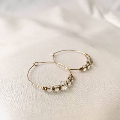 MIA hoop earrings - S - 14 carat goldfilled