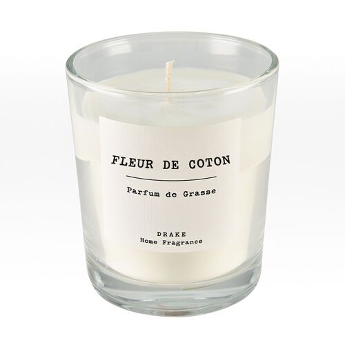 Bougie parfumée cire végétale - Vintage XL - Fleur de coton