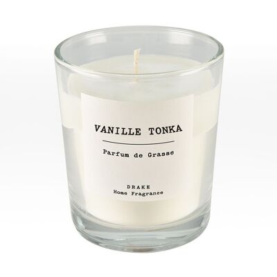 Bougie parfumée cire végétale - Vintage XL - Vanille tonka