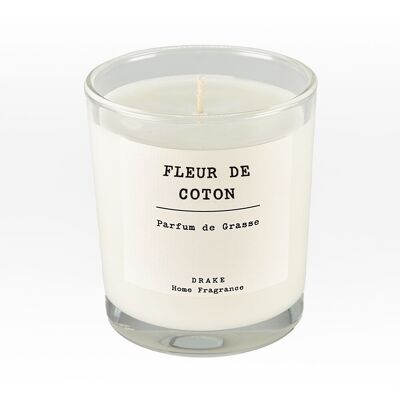 Scented vegetable wax candle - Cotton flower