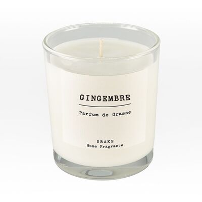 Scented vegetable wax candle - Ginger
