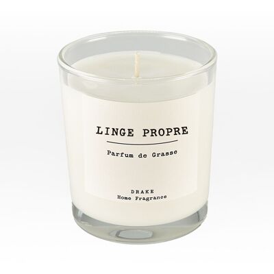 Scented vegetable wax candle - Clean linen