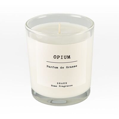 Bougie parfumée cire végétale - Opium