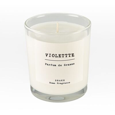 Scented vegetable wax candle - Violet