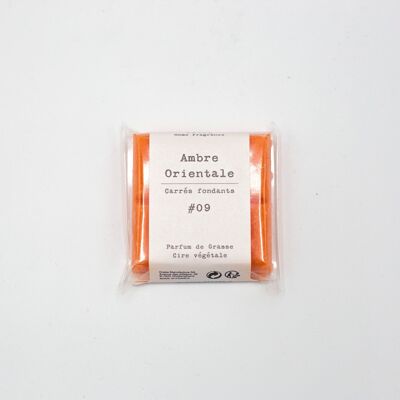 Melting scented square - Alizés perfume - vegetable wax