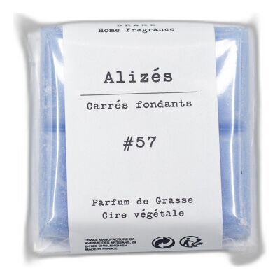 Carré fondant cire végétale - Alizés