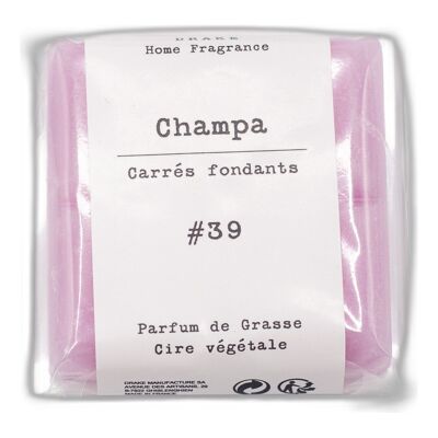 Carré fondant cire végétale - Champa