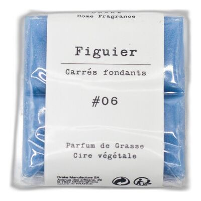 Carré fondant cire végétale - Figue