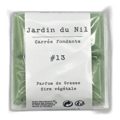 Carré fondant cire végétale - Jardin du nil