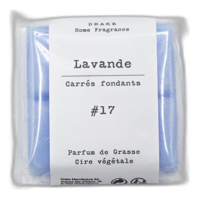 Carré fondant cire végétale - Lavande