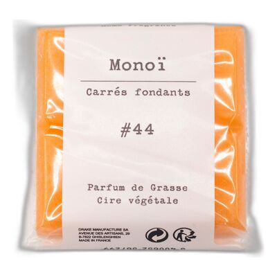 Carré fondant cire végétale - Monoï