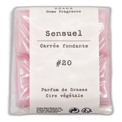 Vegetable wax melting square - Sensuel