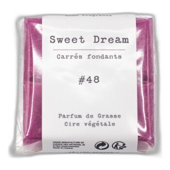 Carré fondant cire végétale - Sweet dreams 1