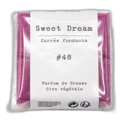 Carré fondant cire végétale - Sweet dreams