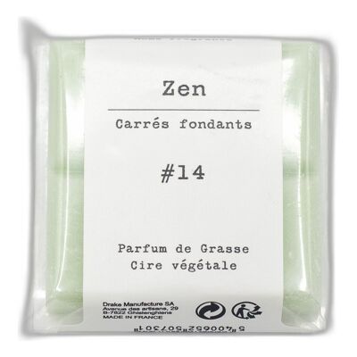 Vegetable wax melting square - Zen
